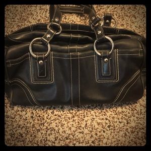 Authentic Black Coach Purse